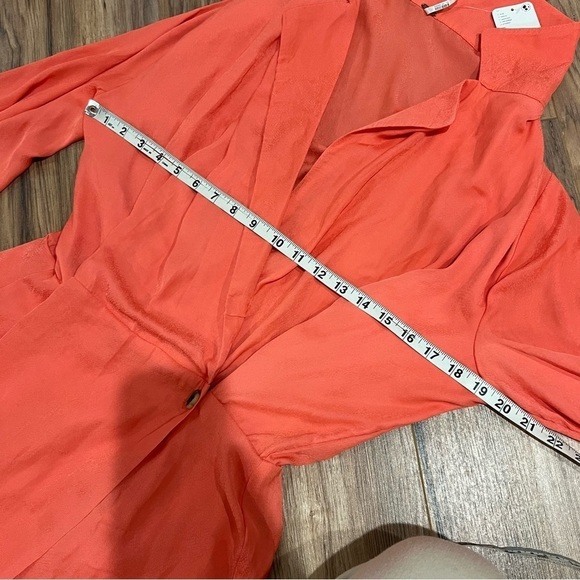 NWT Free People Simone Satin Mini Dress - Picture 11 of 14